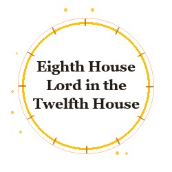 Eighth House Lord in the Twelfth House